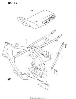 Frame-seat (p/r) Schematic