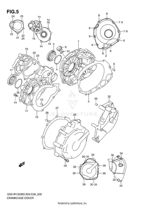Crankcase Cover Schematic