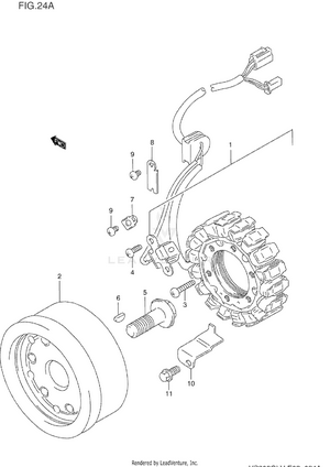 Magneto (model T/v) Schematic