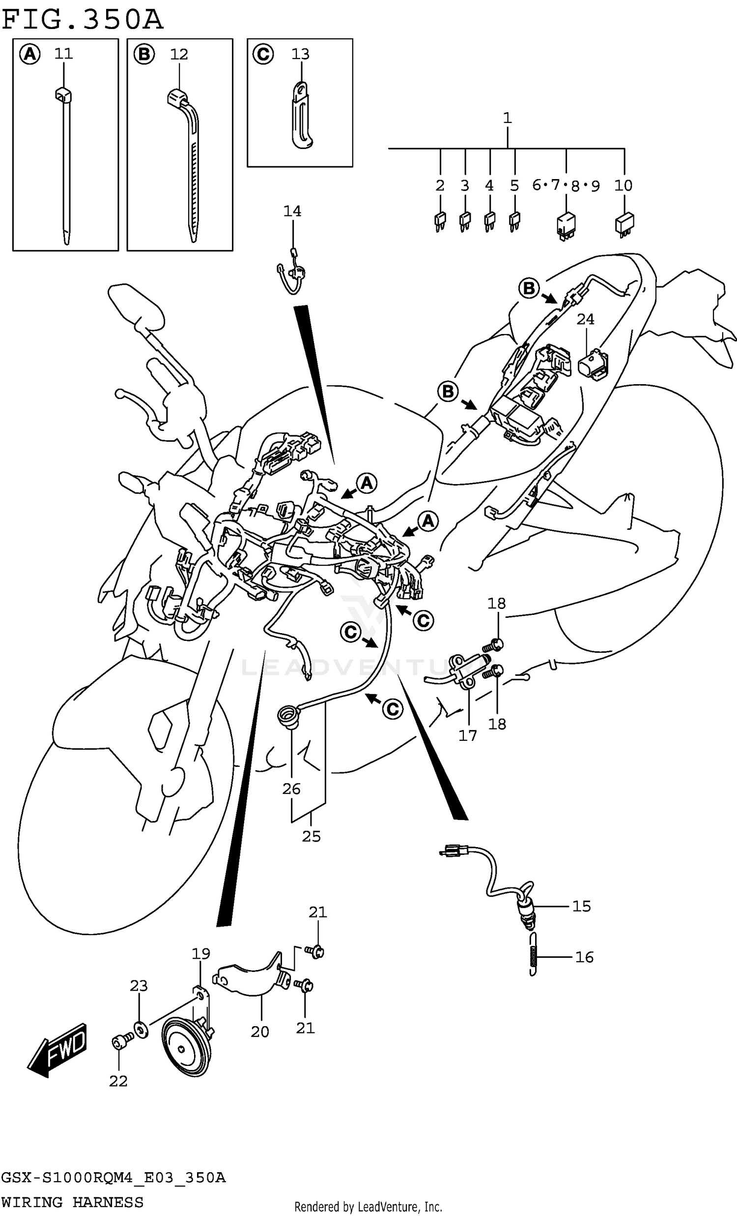 WIRING HARNESS (GSX-S1000RQM4 E03)