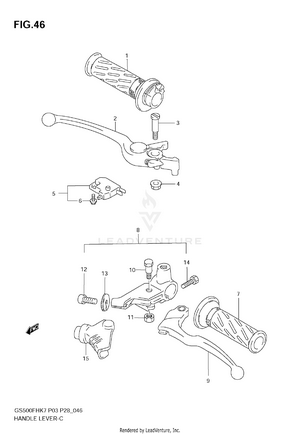 Handle Lever Schematic