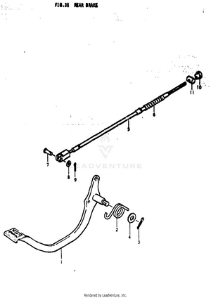 Rear Brake Schematic