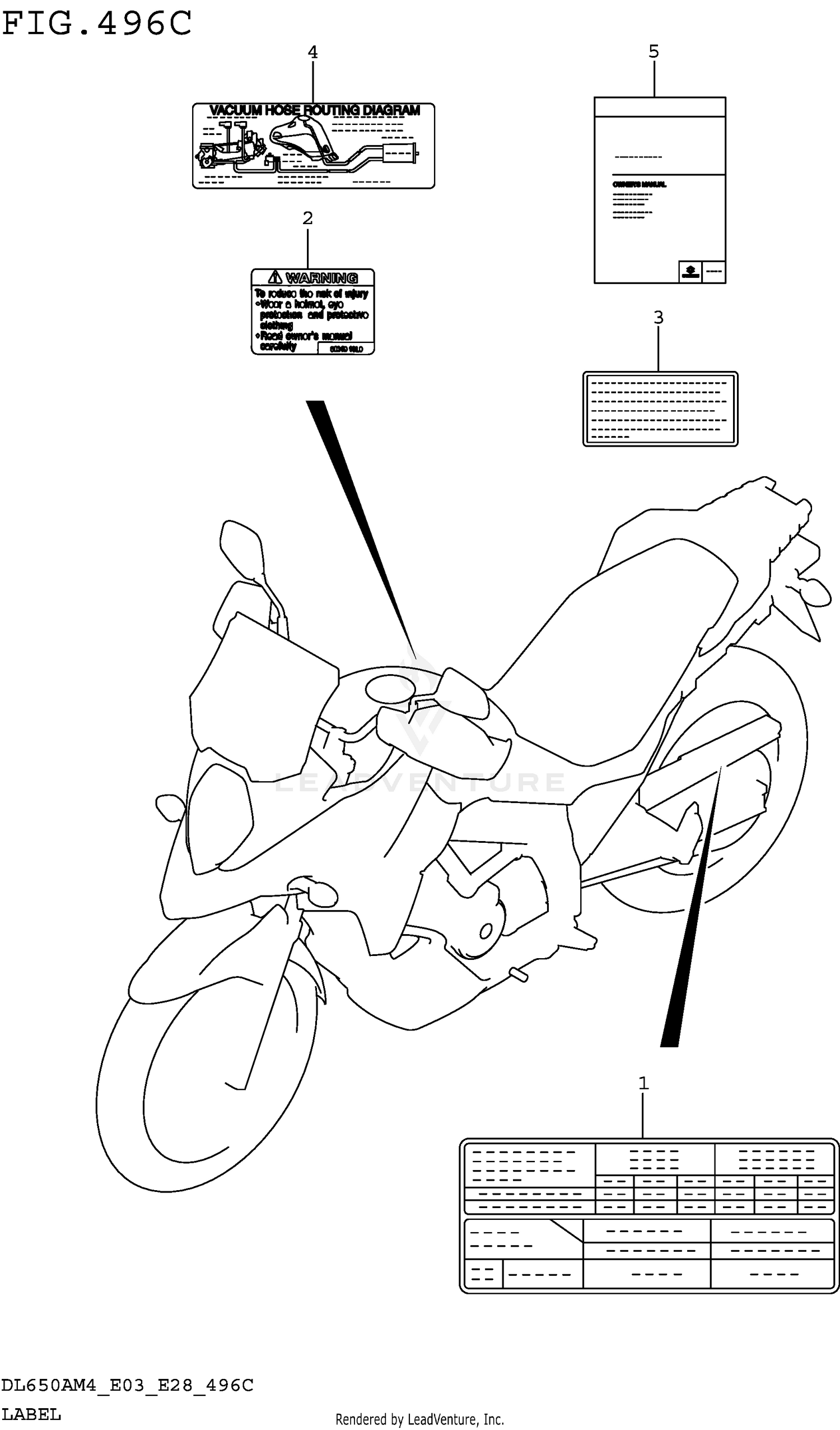 LABEL (DL650AM4 E33)