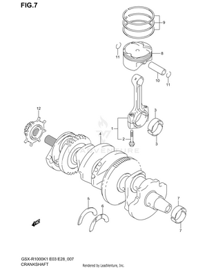 Crankshaft Schematic