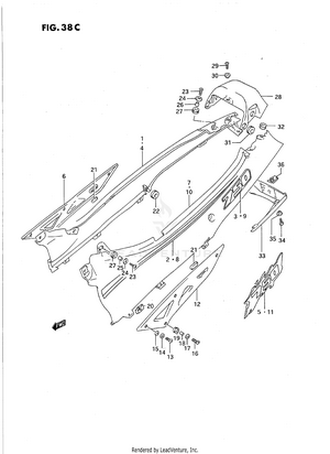 Frame Cover (model P/r) Schematic