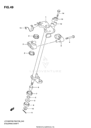 Steering Shaft Schematic