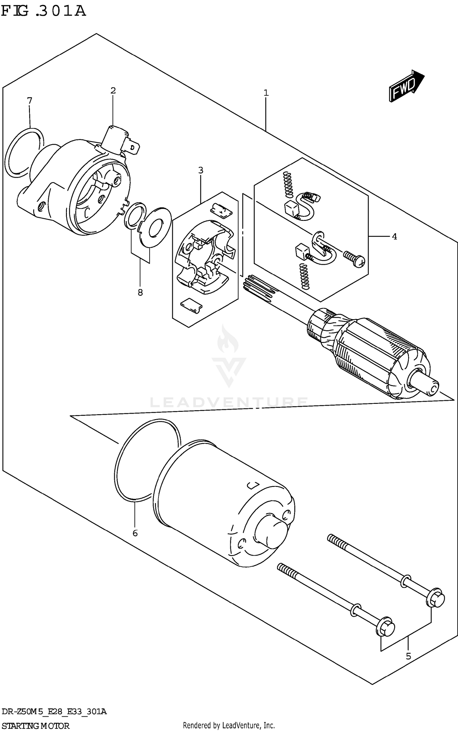 STARTING MOTOR