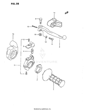 Right Handle Switch (g/h/j) Schematic
