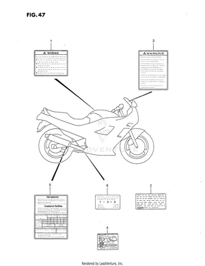 Warning Label Schematic