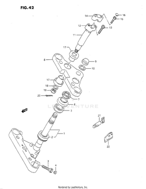 Steering Stem Schematic