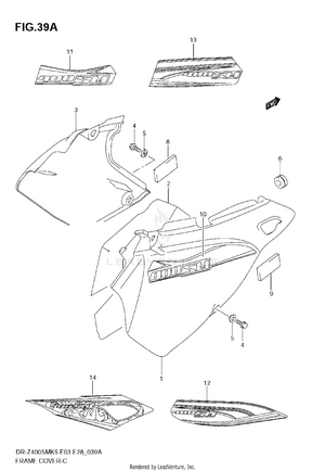 Frame Cover (model K7/k8) Schematic