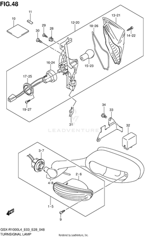Turnsignal Lamp Schematic