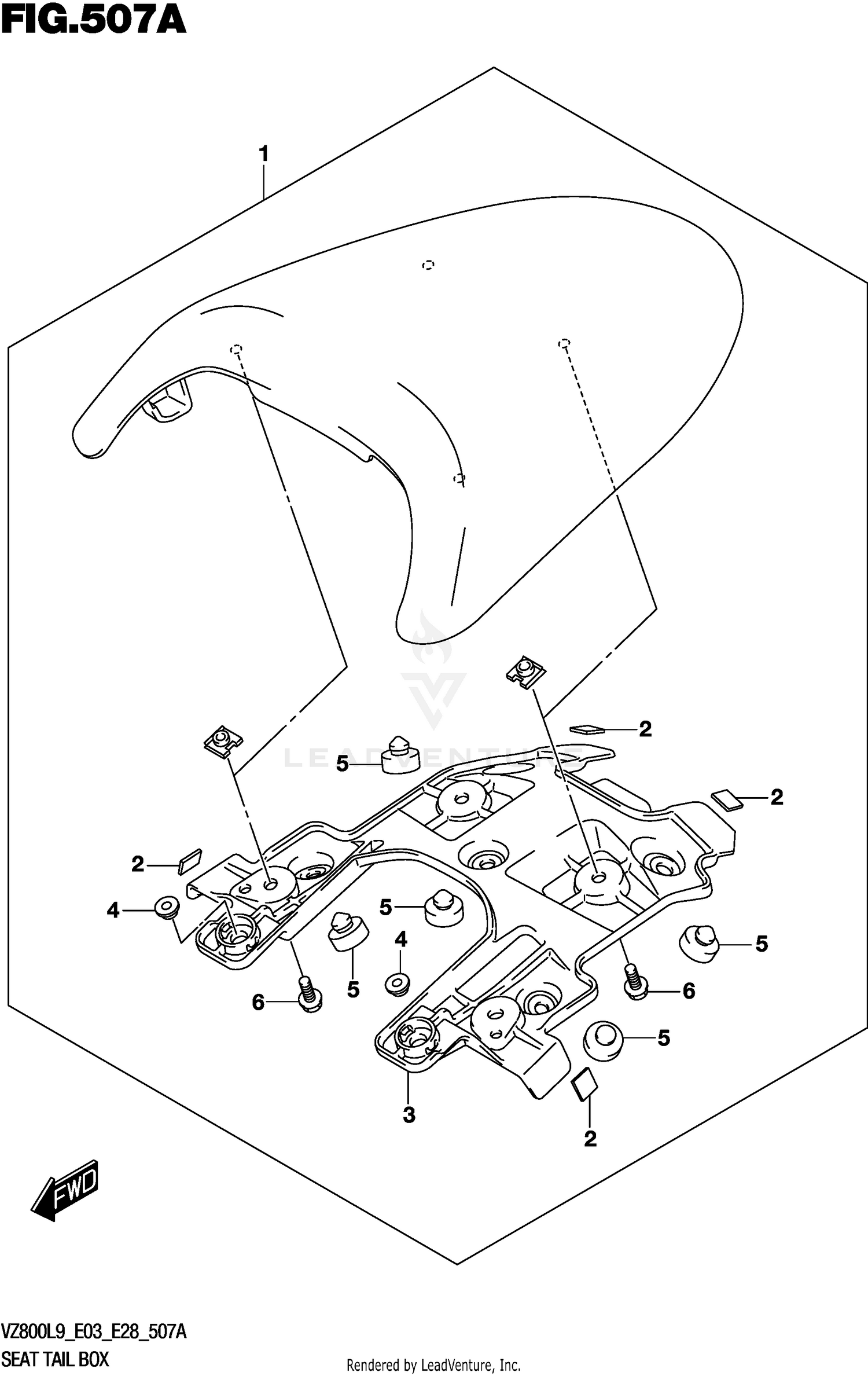 SEAT TAIL BOX