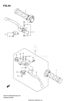 Handle Lever Schematic