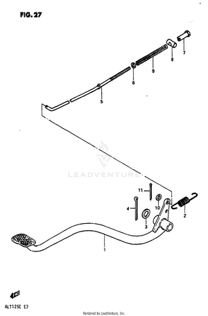 Rear Brake Schematic