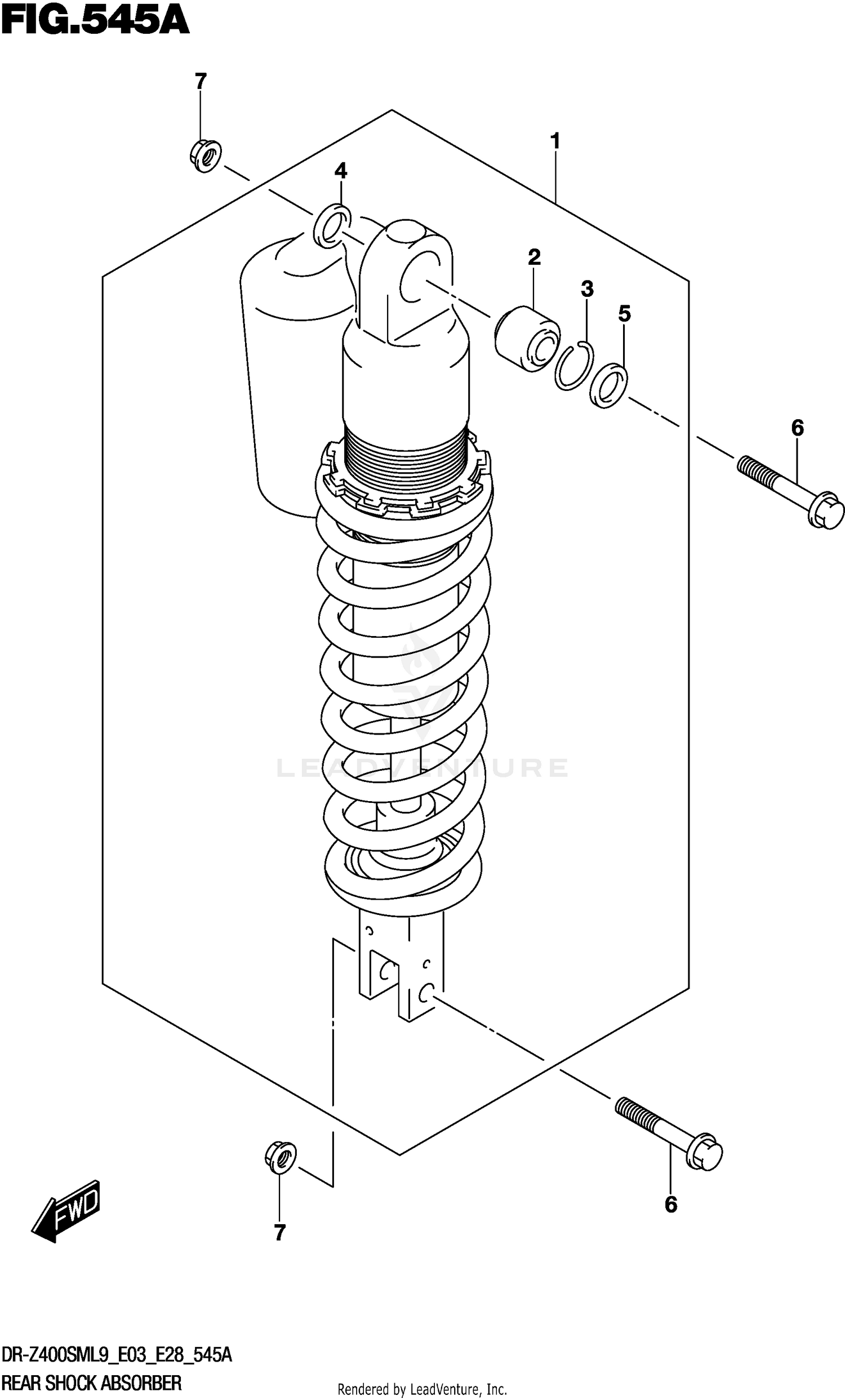 REAR SHOCK ABSORBER