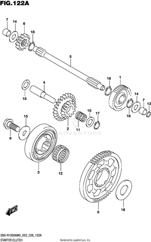Starter Clutch Schematic