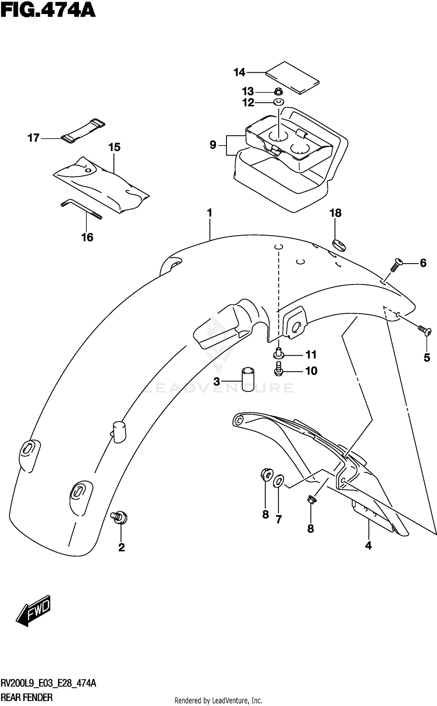 REAR FENDER