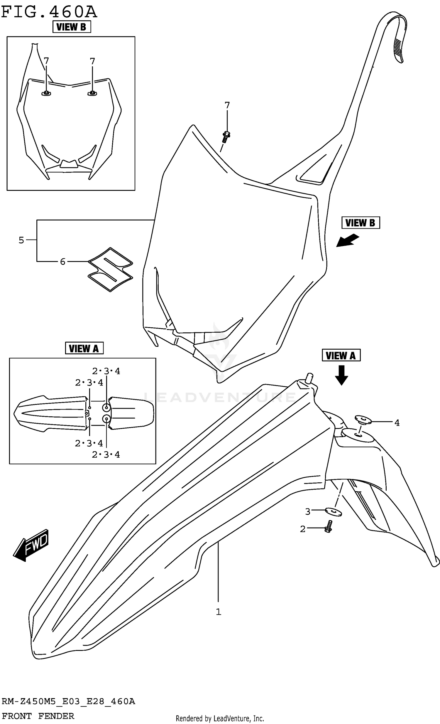 FRONT FENDER