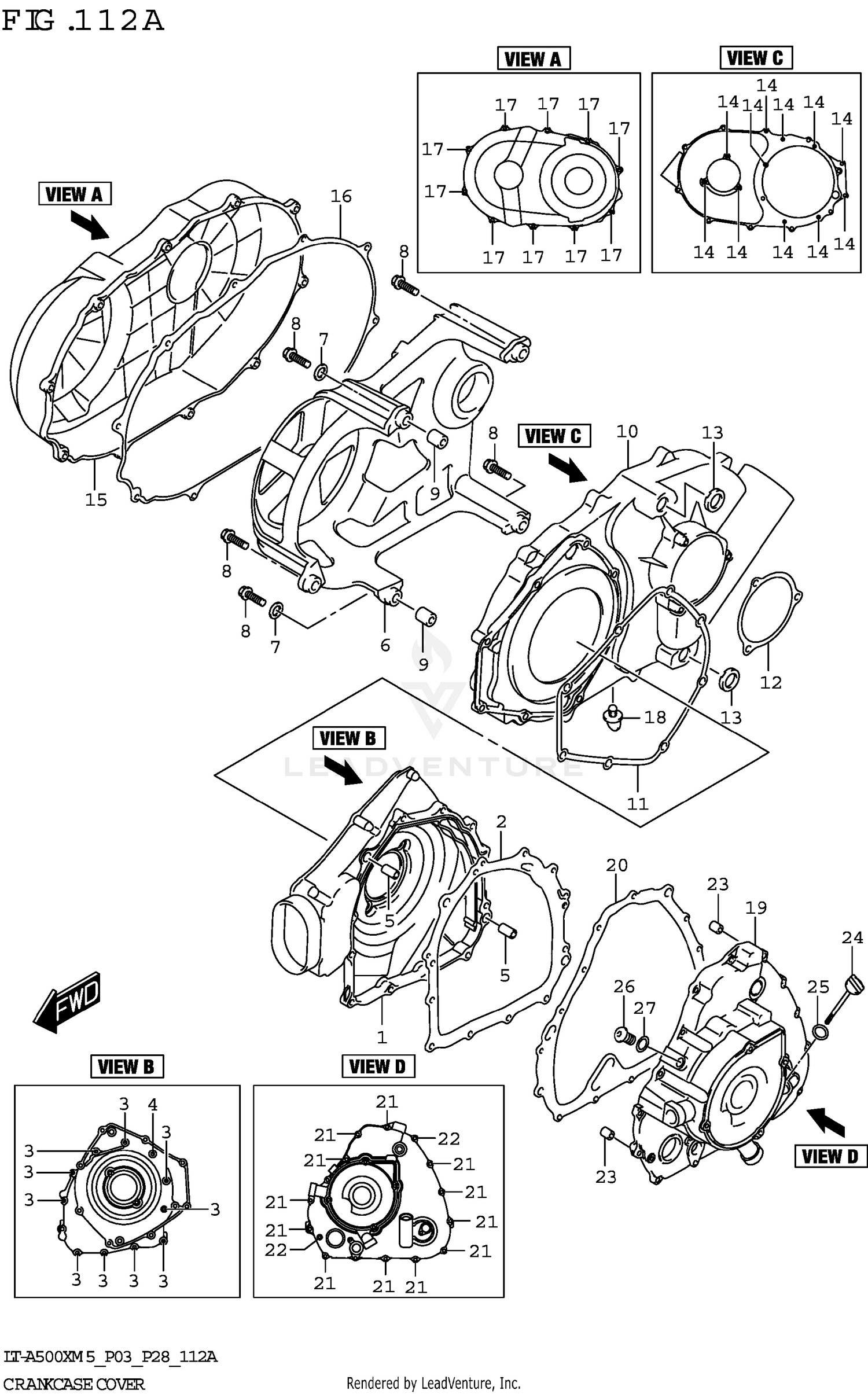 CRANKCASE COVER