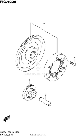 Starter Clutch Schematic