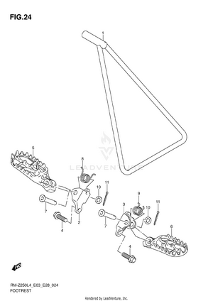 Footrest Schematic