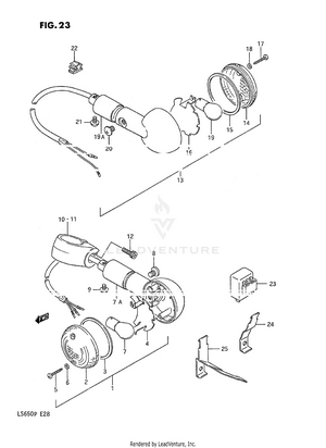 Turn Signal Lamp Schematic
