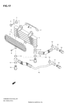 Oil Cooler Schematic