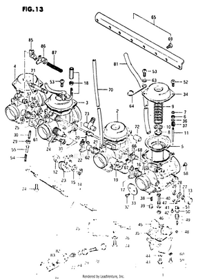 Carburetor (gs1150es3/ese/esf/eg) Schematic