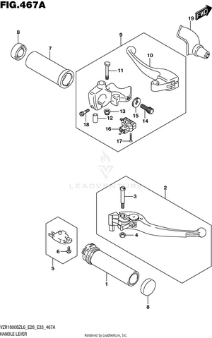 Handle Lever Schematic