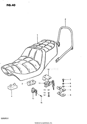 Seat (model X) Schematic