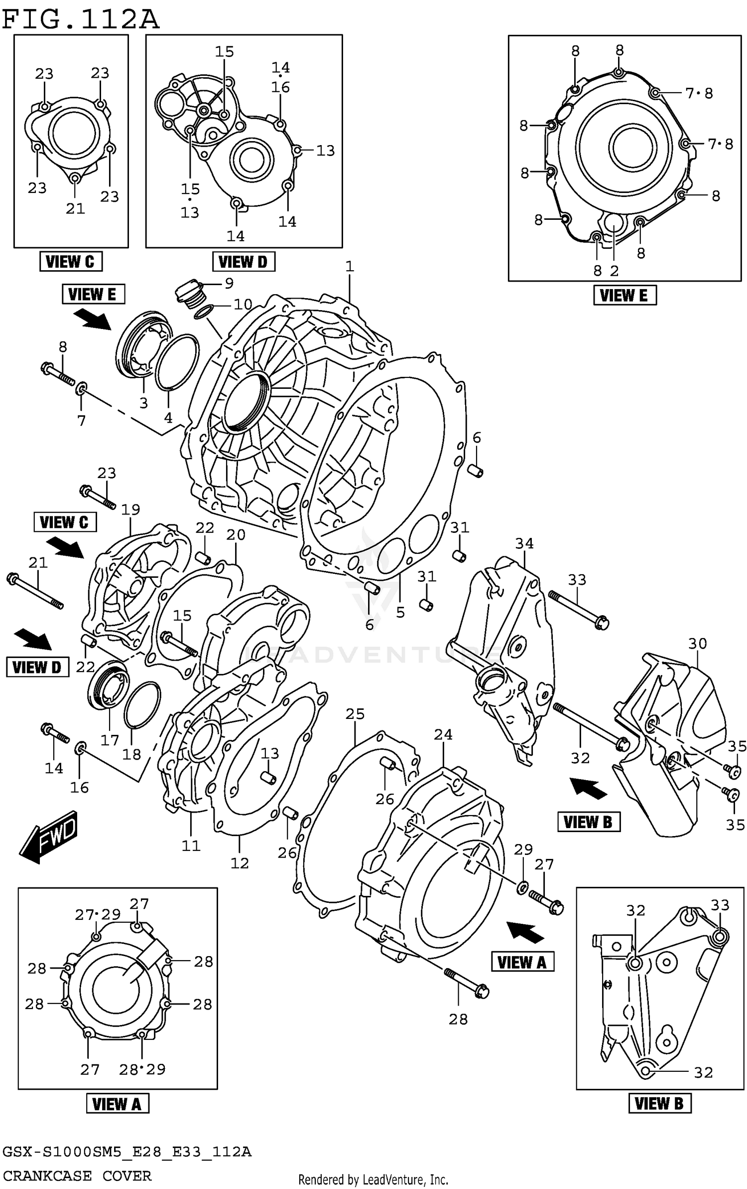 CRANKCASE COVER
