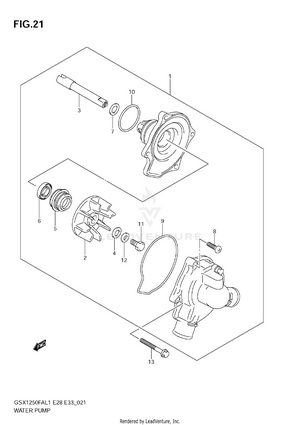 Water Pump Schematic