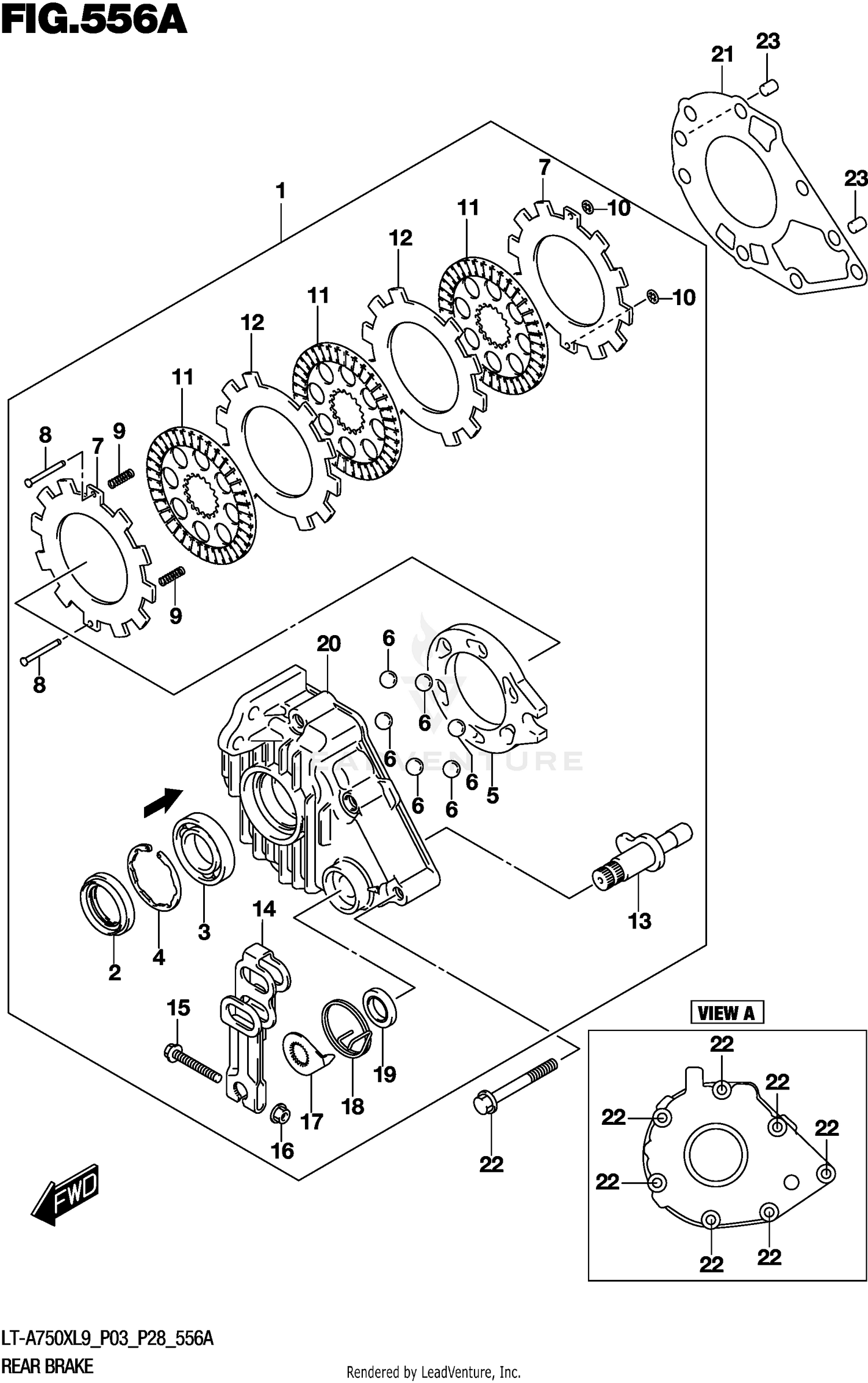 REAR BRAKE
