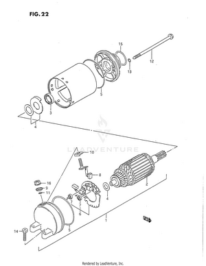 Starting Motor Schematic