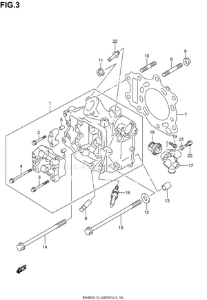 Cylinder Head Schematic