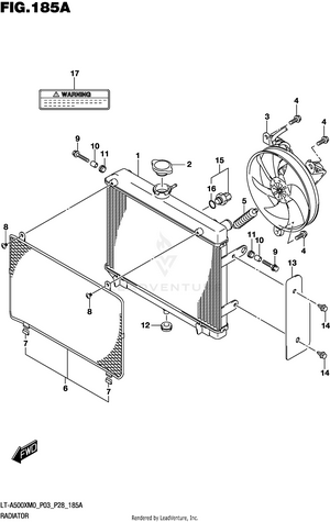 Radiator (lt-a500xm0 P03) Schematic