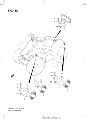 Reflector Assy (p28) Schematic