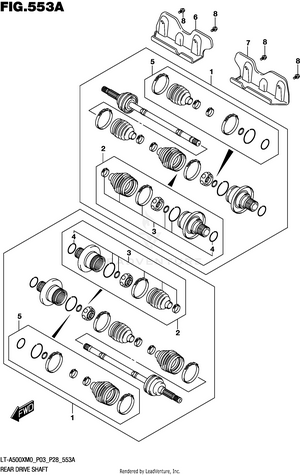Rear Drive Shaft Schematic