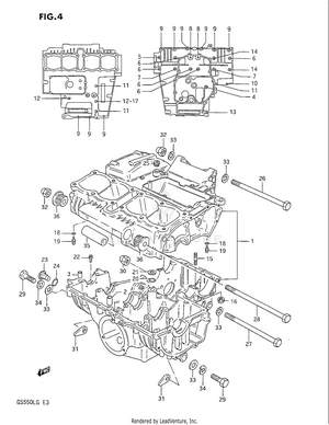 Crankcase Schematic
