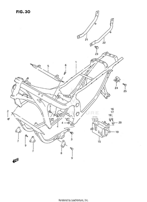 Frame (model J/k/l/m/n/p) Schematic