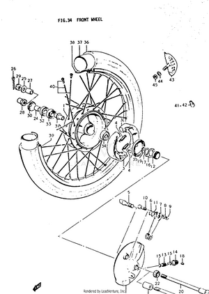 Front Wheel Schematic