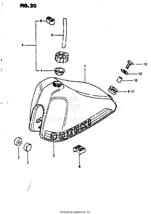 Fuel Tank (rm60x) Schematic
