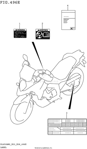 Label (dl650xam2 E28) Schematic