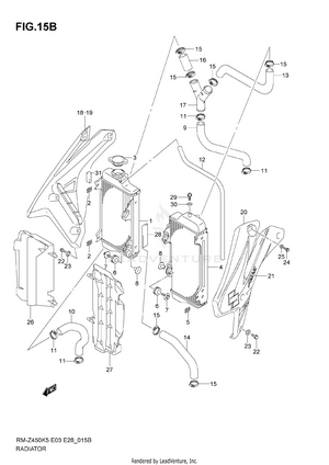 Radiator (model K7) Schematic