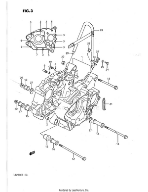 Crankcase Schematic