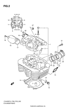 Cylinder Head Schematic