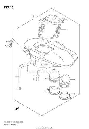 Air Cleaner Schematic