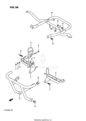 Footrest Schematic