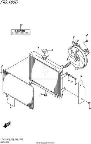 Radiator (lt-a500xzl5 P33) Schematic
